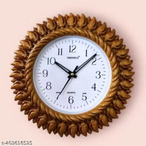 WALL CLOCK YELLOW SUNKH PREMIUM 10 INCH Wall Clocks